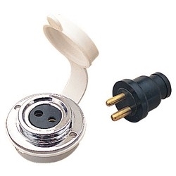 POLARIZED OUTLET COMPLETE 12V