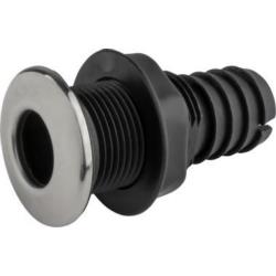 CAPPED THRU HULL SS 3/4"ID