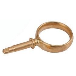 OARLOCKS ROUND HORN BZ 2"