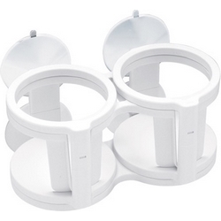 DRINK HOLDER DUAL/QUAD W/SUCTION