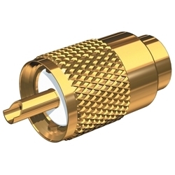 CONNECTOR GOLD PLATED FOR RG58