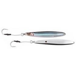 FLAT SIDE JIG BLACK SILVER 5oz