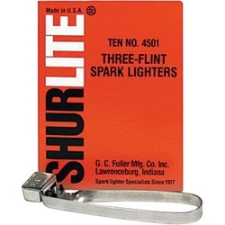 THREE FLINT SPARK LIGHTER