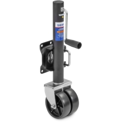 TRAILER JACK 10"TRV DBL WH 1500#