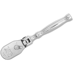 RATCHET TEARDROP FLEXHEAD 1/4"DR