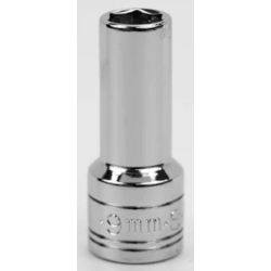 SOCKET DEEP 6PT 3/8"DR 9MM