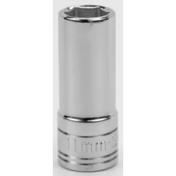 SOCKET DEEP 6PT 3/8"DR 11MM