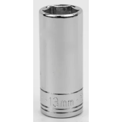 SOCKET DEEP 6PT 3/8"DR 13MM