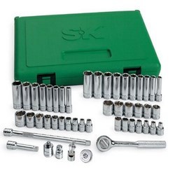 SOCKET SET 6PT 1/4"DR (48/PC)