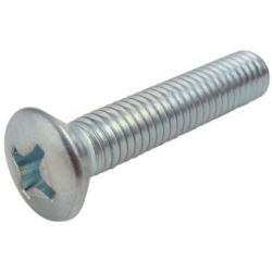 5x0.8x40 SS OVAL HD MACH SCREW