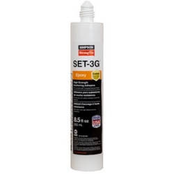 SET - 3G EPOXY CARTRIDGE 8.5oz