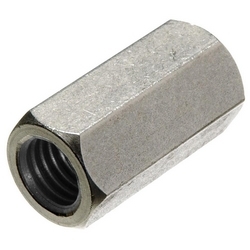 1/4" NC STAINLESS COUPLING NUT