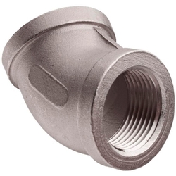 SS 45DEG ELBOW 1/2"