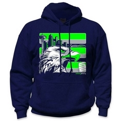 Green seahawks cheap sweatshirt