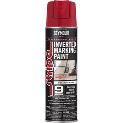 INV MARKING PAINT SAFETY RED