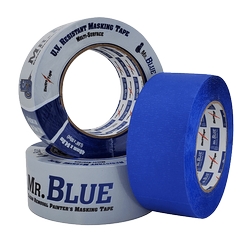 Masking tape, 1/2, azul
