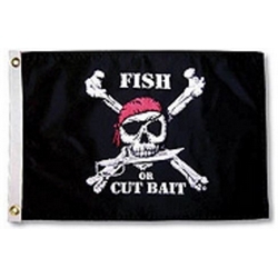 FLAG PIRATE FISH OR CUT (D)