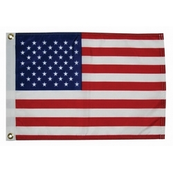 U.S. FLAG DYED 12"x18"