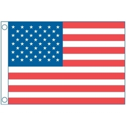 U.S. FLAG SEWN 12"x18"