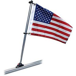 U.S. FLAG 12x18 W/24" PONTN POLE