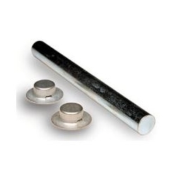 ROLLER SHAFT W/PALNUTS 5/8x5-1/4