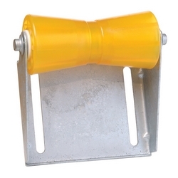 KEEL ROLLER W/P.BRKT ASSY 5"