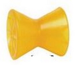 BOW ROLLER AMBER 4"