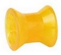 BOW ROLLER AMBER 3"