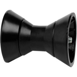 BOW ROLLER ASSEMBLY BLACK 4"