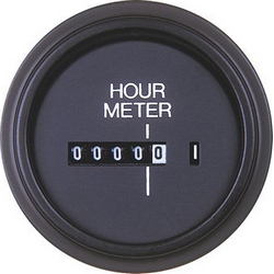 HOURMETER ROUND 2"