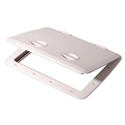 1317 CAM-LATCH HATCH WHITE