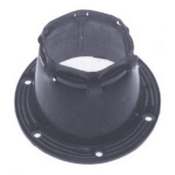 CABLE BOOT BLACK 4.5"