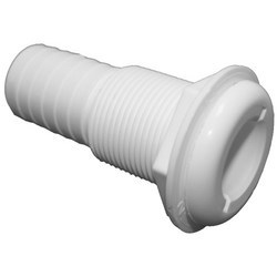 THRU-HULL STRAIGHT WHITE 1-1/8"