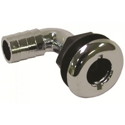 THRU-HULL 90D CHROME 3/4"