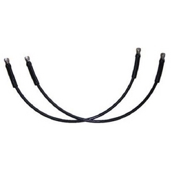 HOSE KIT W/DUAL BEND RESTR 2'