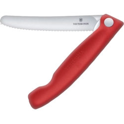 PARING KNIFE FOLDING RED