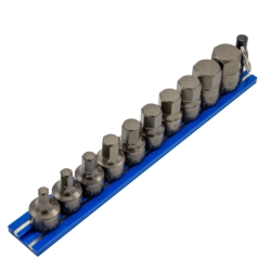 STUB IMPACT METRIC HEX 3/8"DR