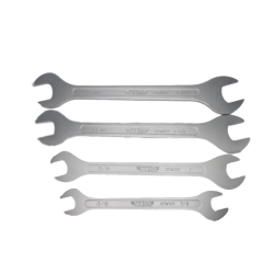 SAE LG THIN FLAT WRENCH SET 4/PC