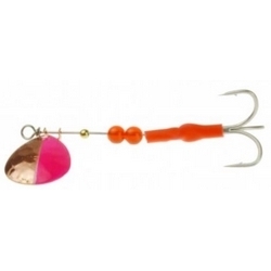 SPINNER CO 3.5 PNK/CPR RED BEAD