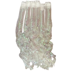 TINSEL CLEAR UV 2.5" 6PK