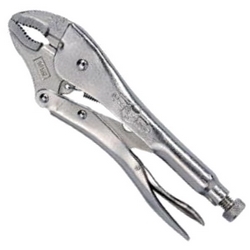 CURVED LOCKING PLIERS W/CUTTER
