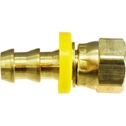 BRASS PUSHLOCK 3/8"x3/8" FJX