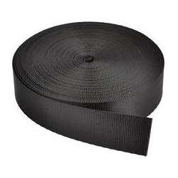 NYLON WEBBING BLACK 1"