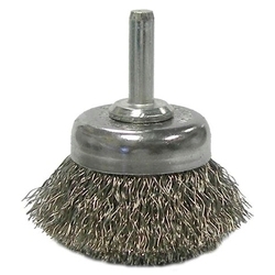 UTILITY CRMP CUP BRUSH .0118" SS