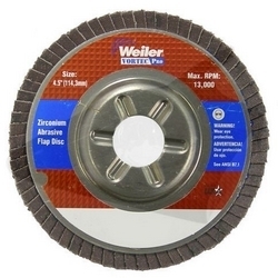 WOLV ANGLE FLAP DISC 5" 36G