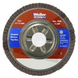 WOLV ANGLE FLAP DISC 5" 80G