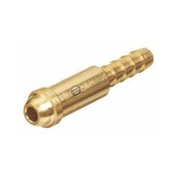 1/4" LONG BARB INERT ARC NIPPLE