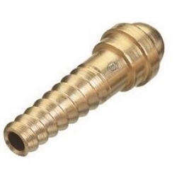 SPIRAL BARBED HOSE NIPPLE 1/4"