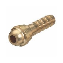BARBED HOSE NIPPLE 1/4"