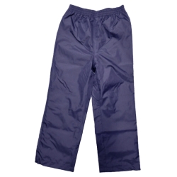 YOUTH RAIN PANTS NAVY BLUE 8/10